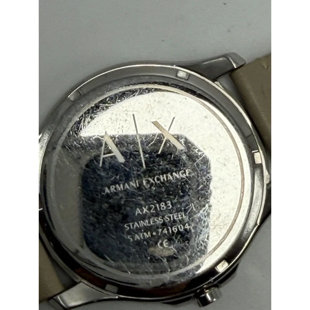 Armani Exchange AX2183 Mens Watch New Battery 47MM 8